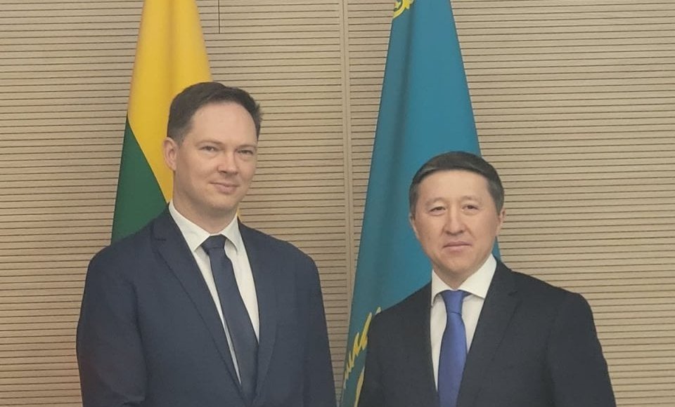 Viceministras K. Vaitiekūnas Astanoje: Kazachstanas – svarbus Lietuvos partneris Centrinėje Azijoje
